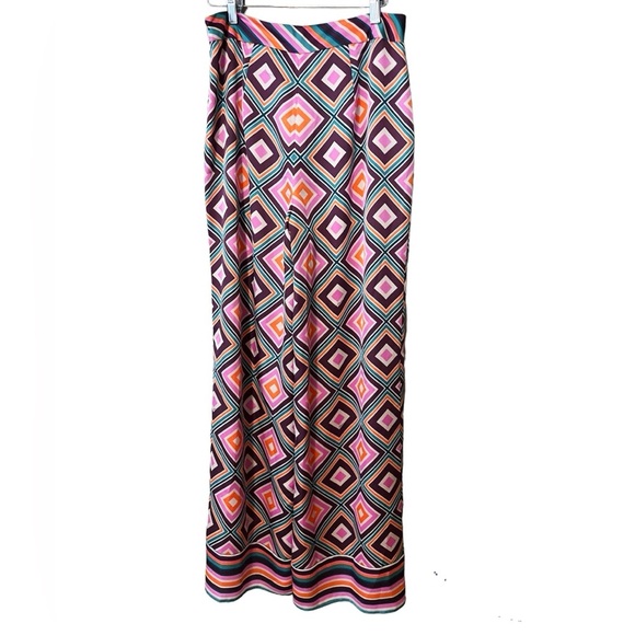 Trina Turk Bay Geometric Wide Leg Pants NWT - Picture 5 of 9
